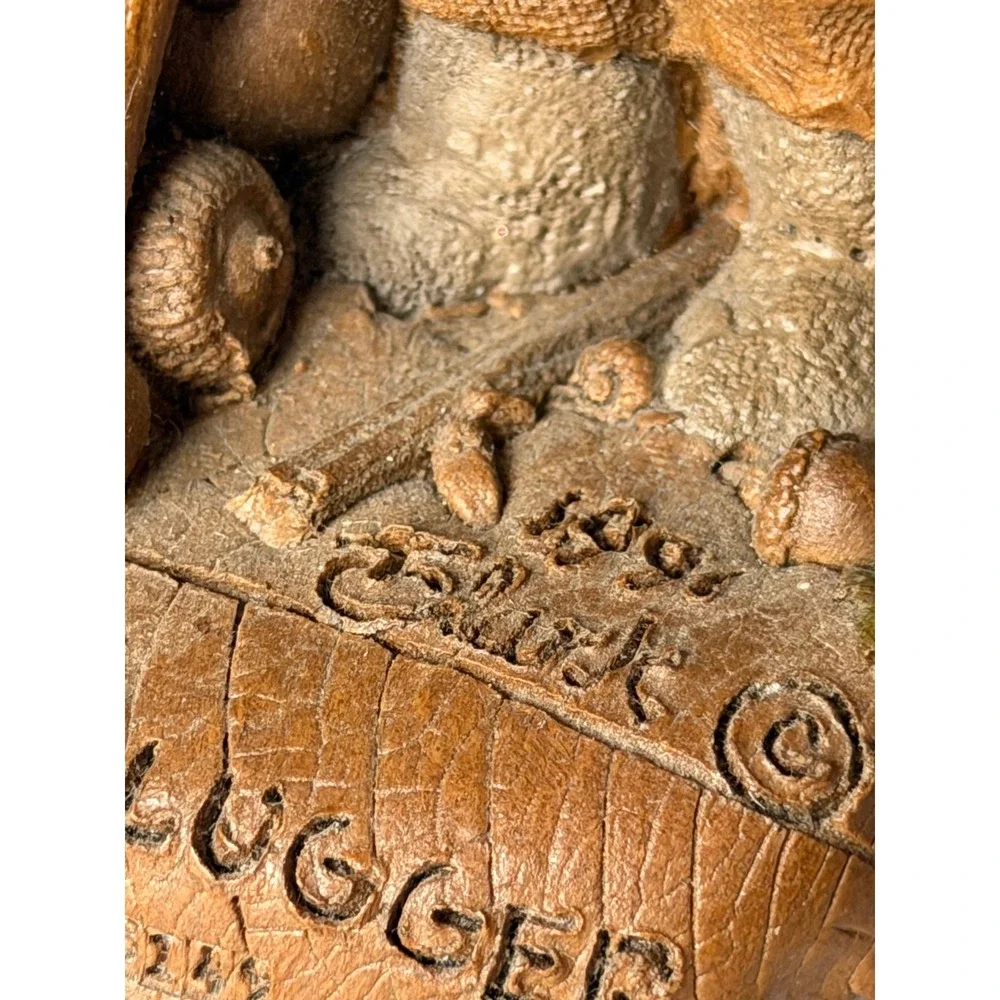 Vintage Tom Clark‎ Slugger Baseball Gnome Figurine 1991 Cairn Studio Resin Art